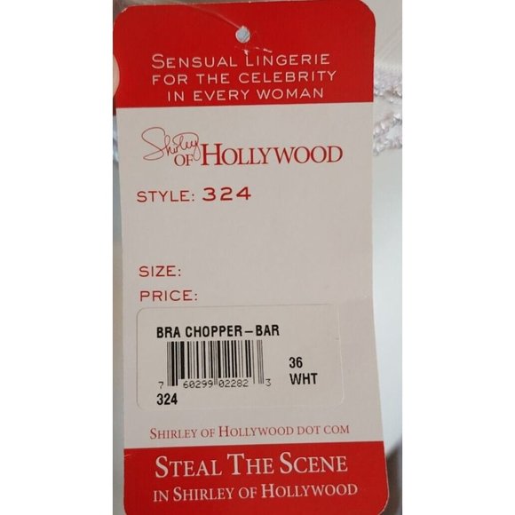 NEW Shirley of Hollywood Women's Uplifting Chopper Shelf Bra w/ Boning 324 Sz 36 - Picture 7 of 14
